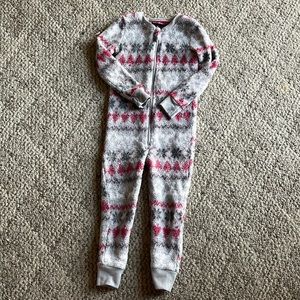 Gray Fleece Pajamas